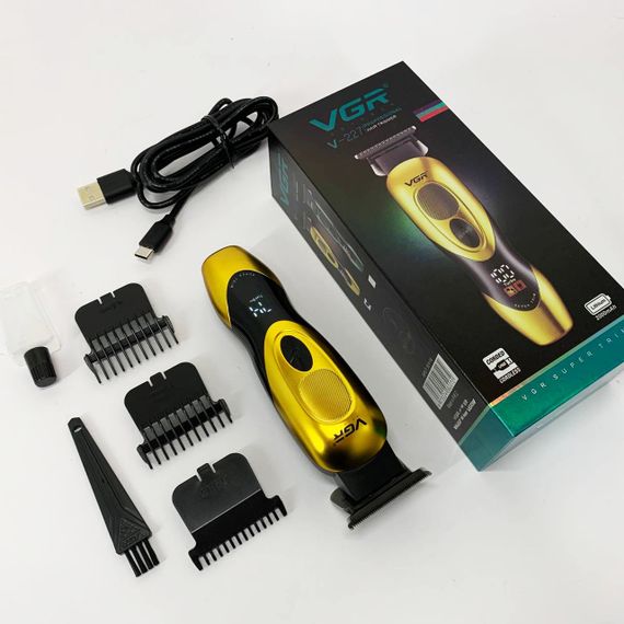 Триммер VGR V-227 GOLD. Цвет: золотой | Зображення 5