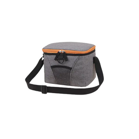 Термосумка 6л серая 22*17*17см СИЛА