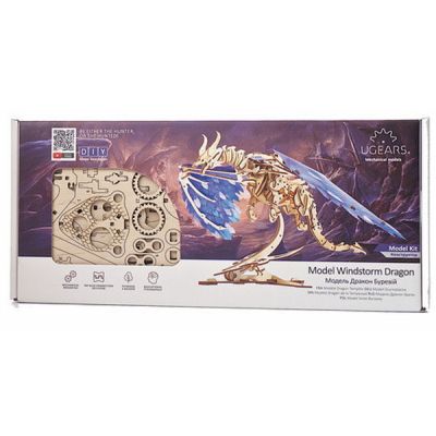 Конструктор Ugears Дракон Буревій (70151) | Зображення 8