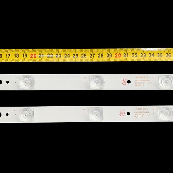 LED підсвітка TV 50" 495mm 6-led 3V LED50D6-01(A) LED50D6-ZC14AG-03 LED50D6-ZC14-01(A) 30350006201 12шт. | Зображення 5