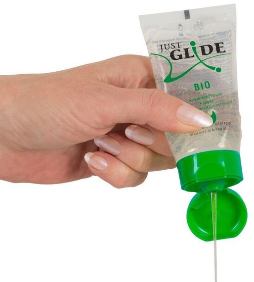 Веганський органічний гель-лубрикант - Just Glide Bio, 50 ml Sex Aura | Зображення 2