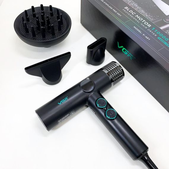 Фен професійний VGR V-401 BLACK | Зображення 5