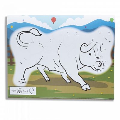 Набір для творчості Melissa&amp;Doug розмальовок за номерами Ферма (MD30260) | Зображення 2