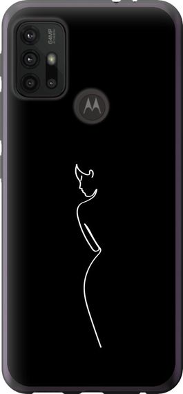 Чехол на Motorola Moto G30 Силуэт1 "4590u-2320-17620"