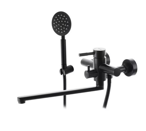 Змішувач для ванни WEZER EKO7A-01-BLACK