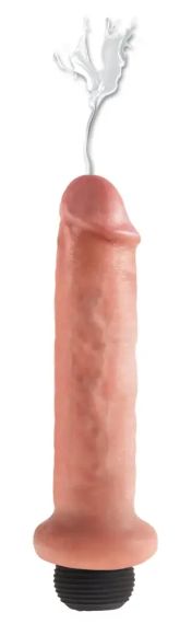 Фаллоимитатор с эффектом эякуляции King Cock sexstyle | Зображення 2