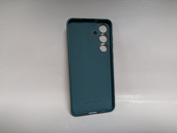 Samsung Galaxy S25 FE | Протиударний чохол Wave | Soft Touch | Зелений | Зображення 1