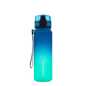Бутылка для воды UZSPACE 3026(Blue-Green) 500 мл сине-зеленая