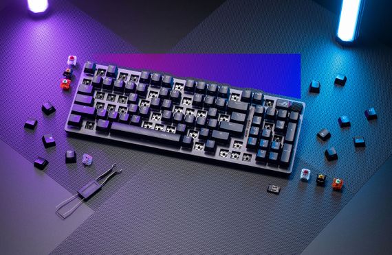 Клавіатура механічна ASUS ROG Strix Scope II 90MP037A-BKUA01 | Зображення 1