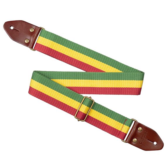 Ремінь дo гітари Cascha Cotton CGS-CD3 (Rasta)