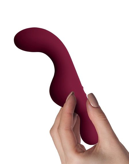 Універсальний sit-on-top вібратор Rocks Off Ruby Glow Blush, пульт ДК | Зображення 7