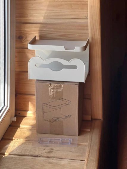 Контейнер для салфеток, туалетной бумаги, настенный органайзер AND LY-963 | Зображення 3