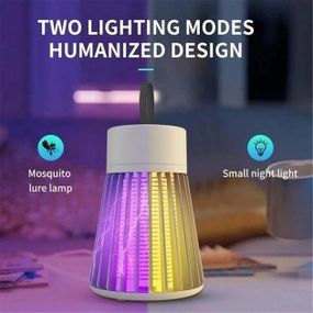 Лампа проти комарів 5W Mosquito killing Lamp YG-002 лампа фурмінатор — світильник проти комах USB сіра