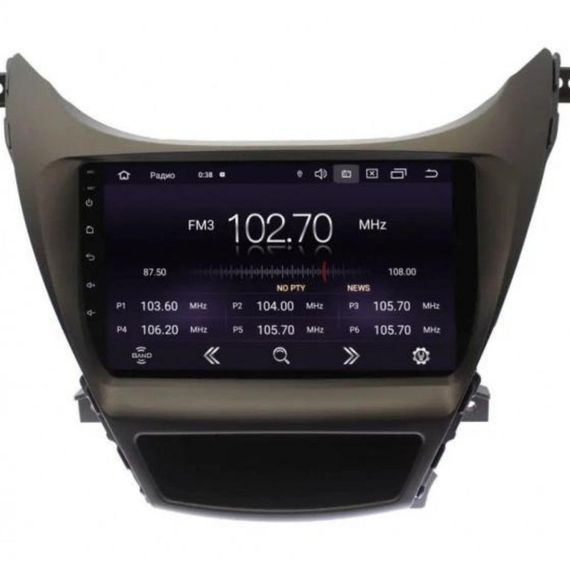 Штатная автомагнитола Hyundai Accent 2017 (9") Android 10.1 (4/32) серая (MER-14099_5461) | Зображення 4