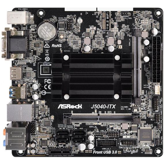Материнская плата ASRock J5040-ITX | Зображення 1