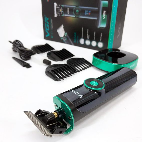 Професійна акумуляторна машинка для стрижки VGR V-671, Електромашинка для стрижки JM-87