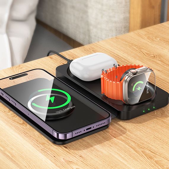 БЗП Hoco CQ13 Triumph 3in1 travel folding Black | Зображення 6