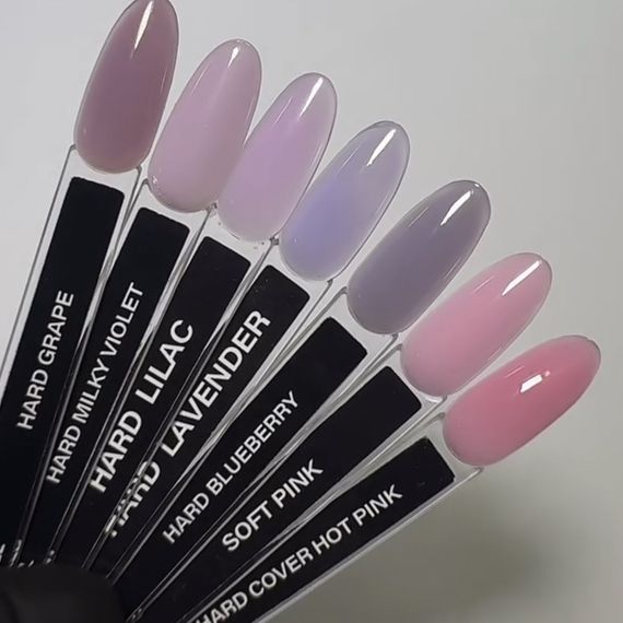 Гель для наращивания ногтей D.I.S Nails HARD Blueberry 28мл