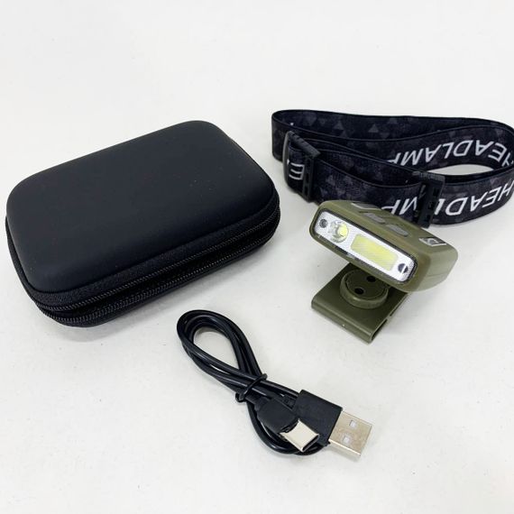 Ліхтар налобний Police W6129-XPE+COB+8RGB | Зображення 5