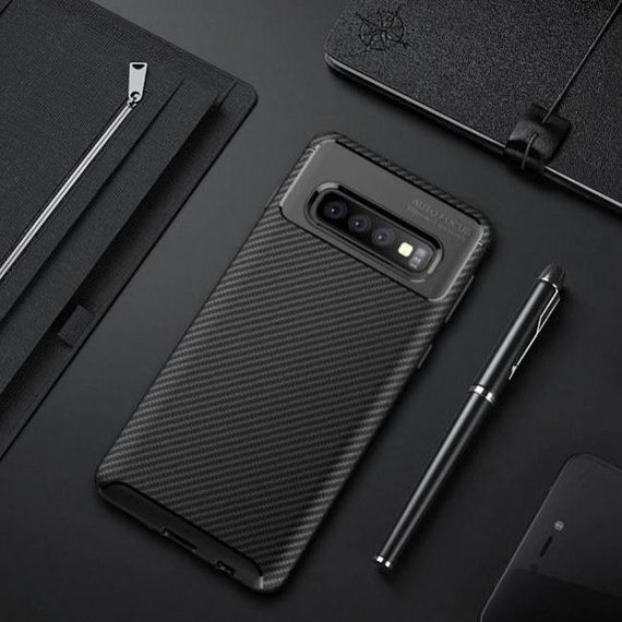 Противоударный чехол AF Samsung S10 чорний
