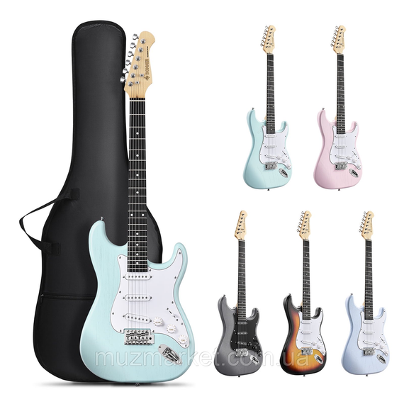Електрогітара DONNER DST-80 Surf Green - (Комплект) | Зображення 7