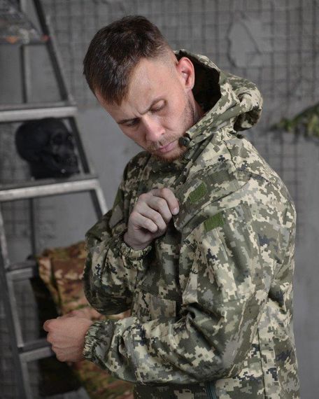 Тактична куртка анорак animal піксель НП4880 | Зображення 3