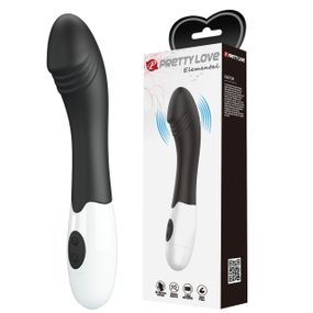 Вібратор - Pretty Love Elemental Vibrator Black Sex Aura