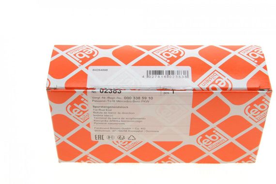 Наконечник тяги рулевой Mercedes Benz E-class W124 -98 M14x1.5LHT  внутр.  02383 | Зображення 3
