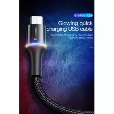Дата кабель USB 2.0 AM to Micro 5P 1.0m Black Baseus (468717) | Зображення 3