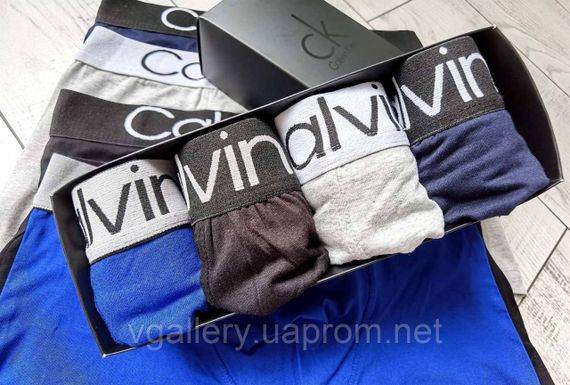 Подарочний набор трусов в коробці Calvin Klein - ціна вказана  поштучно! | Зображення 2