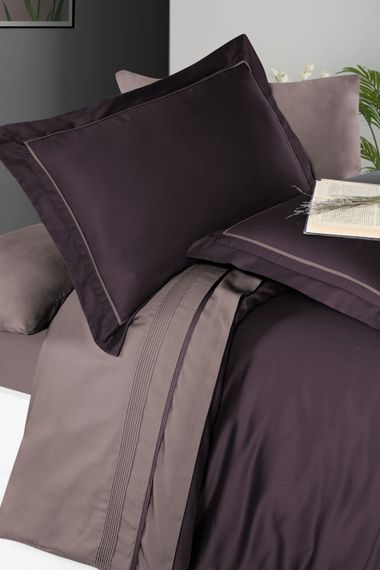 Постельное белье First Choice Deluxe Satin DARK 200 х 220 см Serenity Purple Lilac | Зображення 1