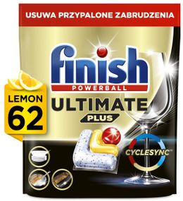 Капсули для посудомийної машини FINISH Powerball Ultimate Plus All in 1 Lemon - 62 шт