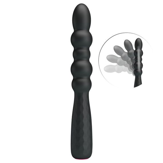 Вібратор - Pretty Love Monroe Vibrator Black Sex Aura | Зображення 5