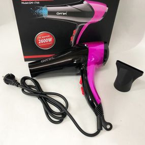 Электрический фен для укладки GM-1766 2.6кВт, Удобный электрический фен, Удобный фен для ZX-877 укладки волос