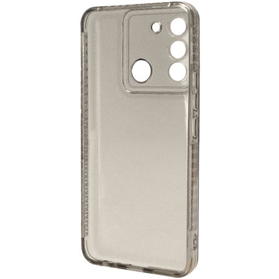 Чохол TPU Starfall Clear для Xiaomi Poco X5 5G / Redmi Note 12 5G Сірий | Зображення 2