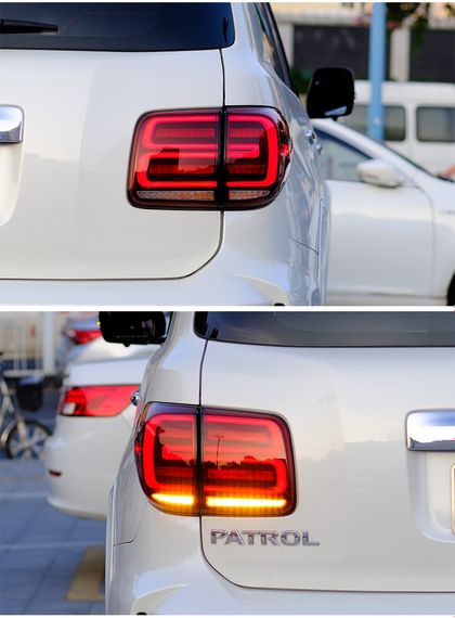 Задние LED фонари (RED-Sequential) для Nissan Patrol Y62 2010-2024 гг | Зображення 1