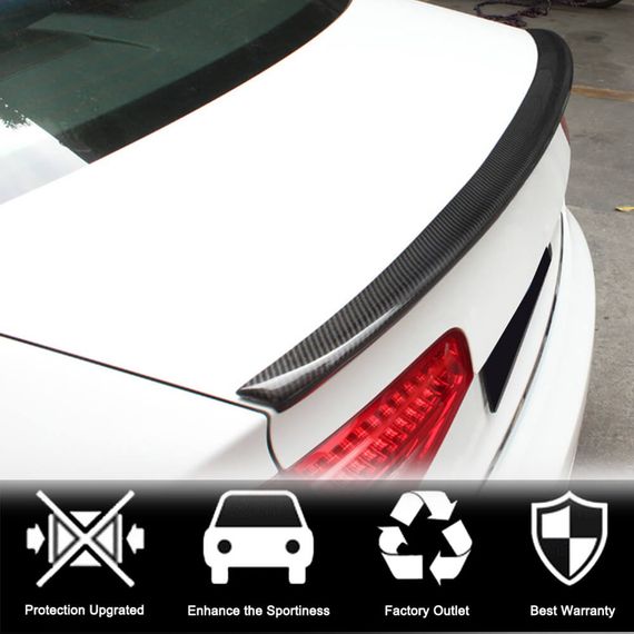 Спойлер V2 (для Base 2011-2015, Карбон) для Ауди A4 B8 рр | Зображення 1