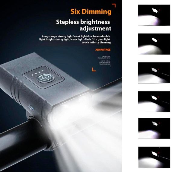 Велофонарь 804-2T6, водонепроницаемый YQ-31 | Зображення 2