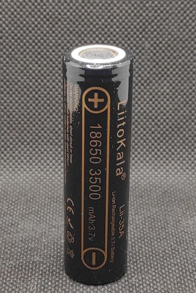 Аккумулятор высокотоковый LiitoKala Lii-35A 3,7V 3500mA ( 10A ) 1шт. | Зображення 2