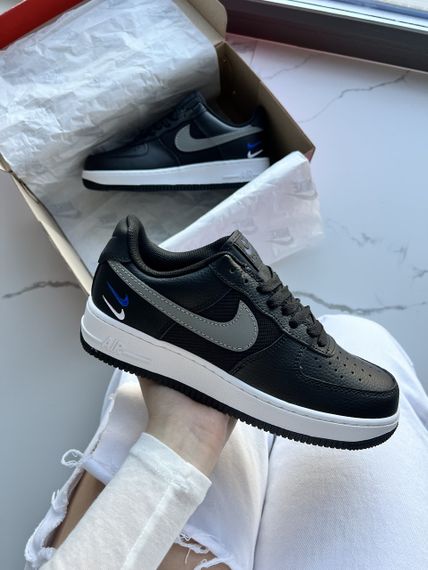 Чоловічі кросівки Air Force 1 Low Se Mini Swoosh Casual Shoes Black, В'єтнам 0244 45 | Зображення 5
