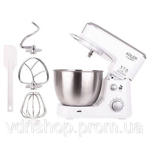 Комбайн 3в1 Adler AD 4216 1000Вт, Миксер с двумя венчиками, Миксер для приготовления крема и соусов RA-80 | Зображення 3