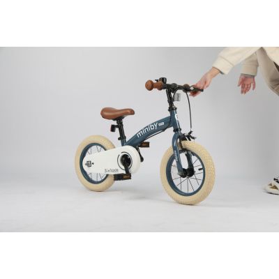 Детский велосипед QPlay Miniby 3 в1, біговел 12&quot;, Grey-Blue (CB02MiniBy12Grey-Blue) | Зображення 6