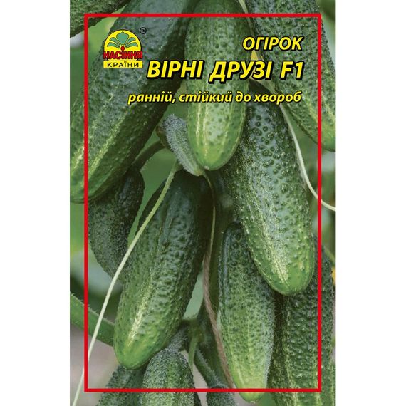 Насіння огірка Вірні друзі F1 3 г (ок. 120 шт.)