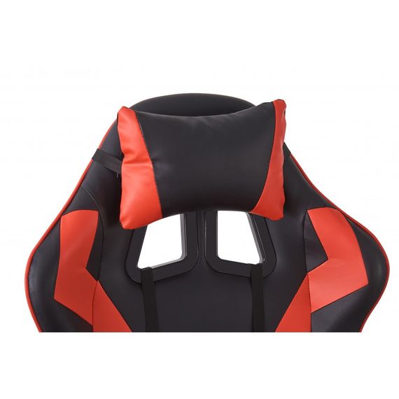 Кресло геймерское Bonro B-0519 красное игровое компьютерное 42400365 | Зображення 3