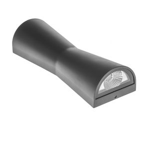 Подсветка LED фасадная IP65 AL-229/2х3W NW COB BK