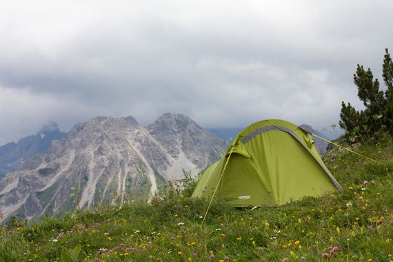 Намет Vango Soul 200 Treetops Палатка двомісна зелена на природу Палатка для пари для відпочинку компактна | Зображення 7