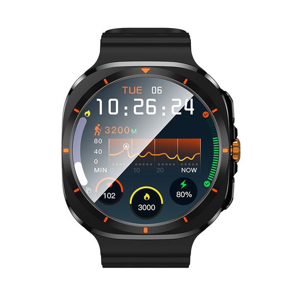 Смарт-часы Hoco Smart Watch Y29 Smart sports watch (call version) Black | Зображення 3