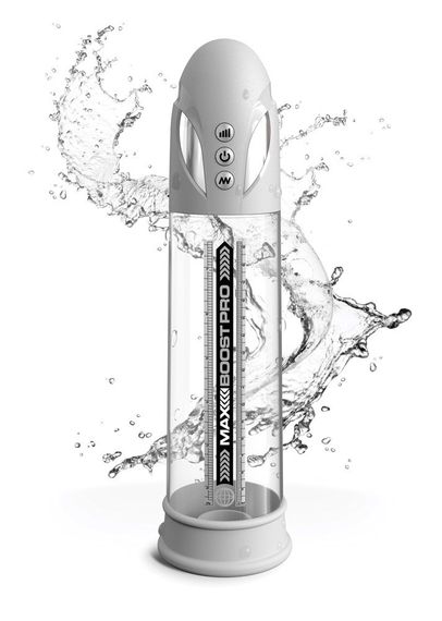 Помпа вакуммная Pipedream Pump Worx Max Boost Pro Flow белая, 30.6 см Sex Aura