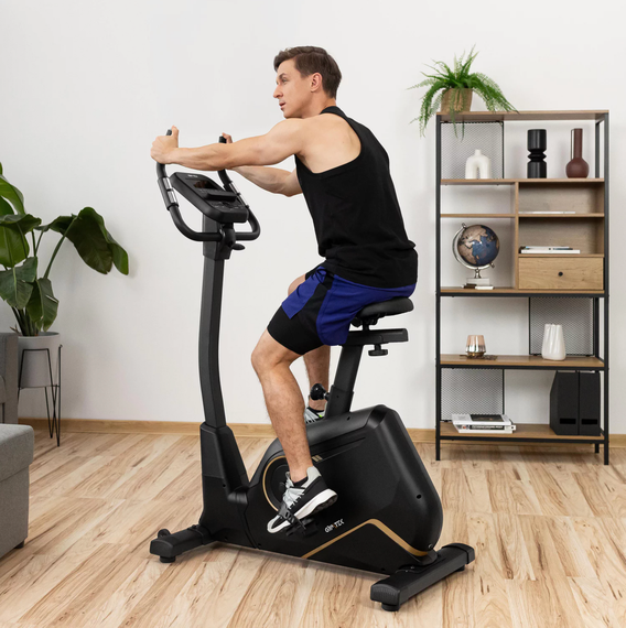Велотренажер Gymtek XB4500 електромагнітний золотий | Зображення 8