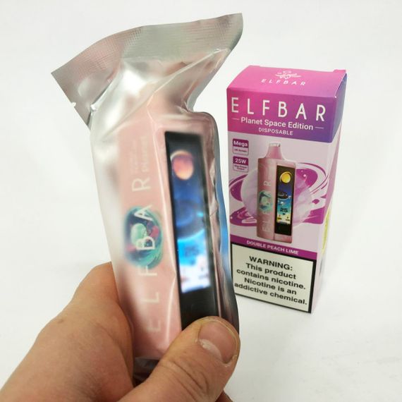 ELF BAR Planet 25000. Персик Лайм (Double Peach Lime) | Зображення 3